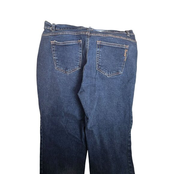 Style & Co. Womens Easy Fit Jeans Dark Wash Cotton Spandex Size 14 WP  jj3769 - Picture 6 of 6